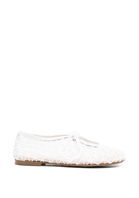 Ballerine con ricamo ELI 1957 | 40164ANBLANCO